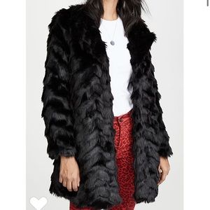 BB Dakota black fur coat
Its All Happening Fur Coat